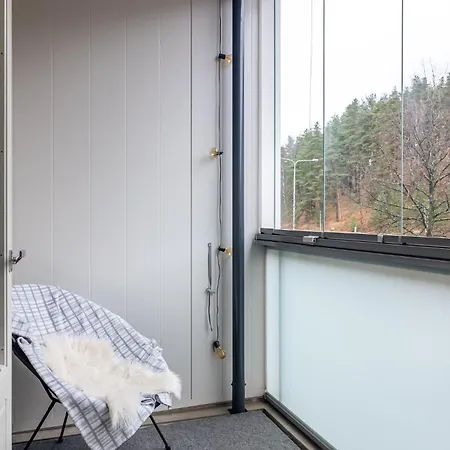 1br With Sauna, Balcony & Free Parking Lejlighed